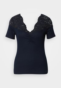 DELINE - Μπλουζάκι με στάμπα - marine