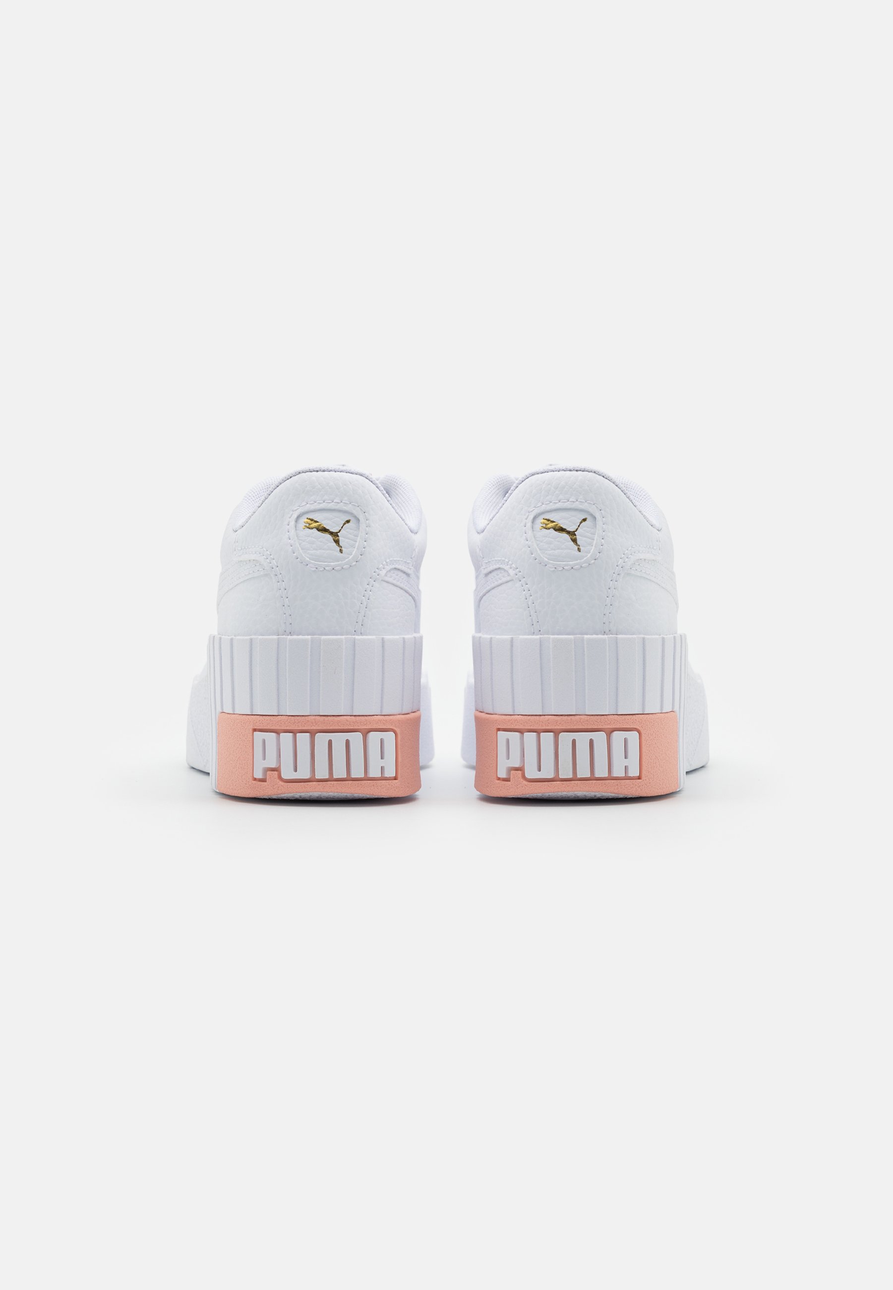 دب اند دب Puma CALI WEDGE - Baskets basses - white/apricot blush/blanc ... دب اند دب دب اند دب Puma CALI WEDGE - Baskets basses - white/apricot blush/blanc ... دب اند دب