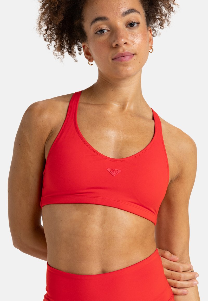 Roxy HEART INTO IT - Sportovní podprsenky s lehkou oporou - red