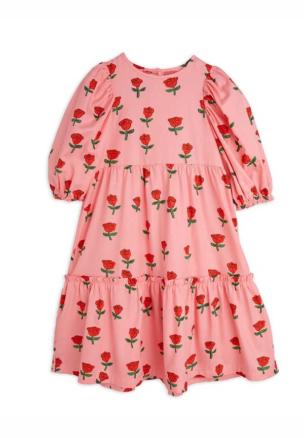 ROSES PUFF SLEEVE DRESS - Cocktail dress / Party dress