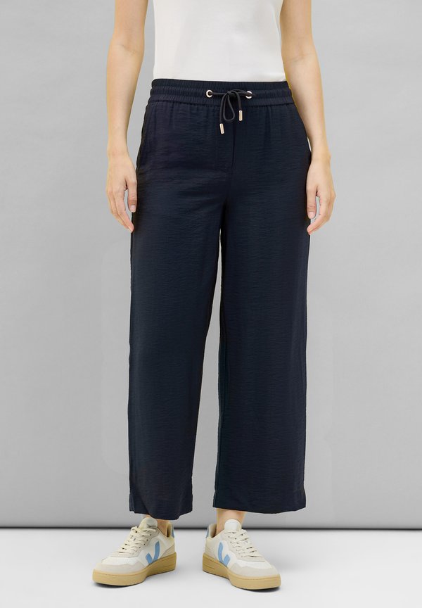 7/8 WIDE - Stoffhose - blau