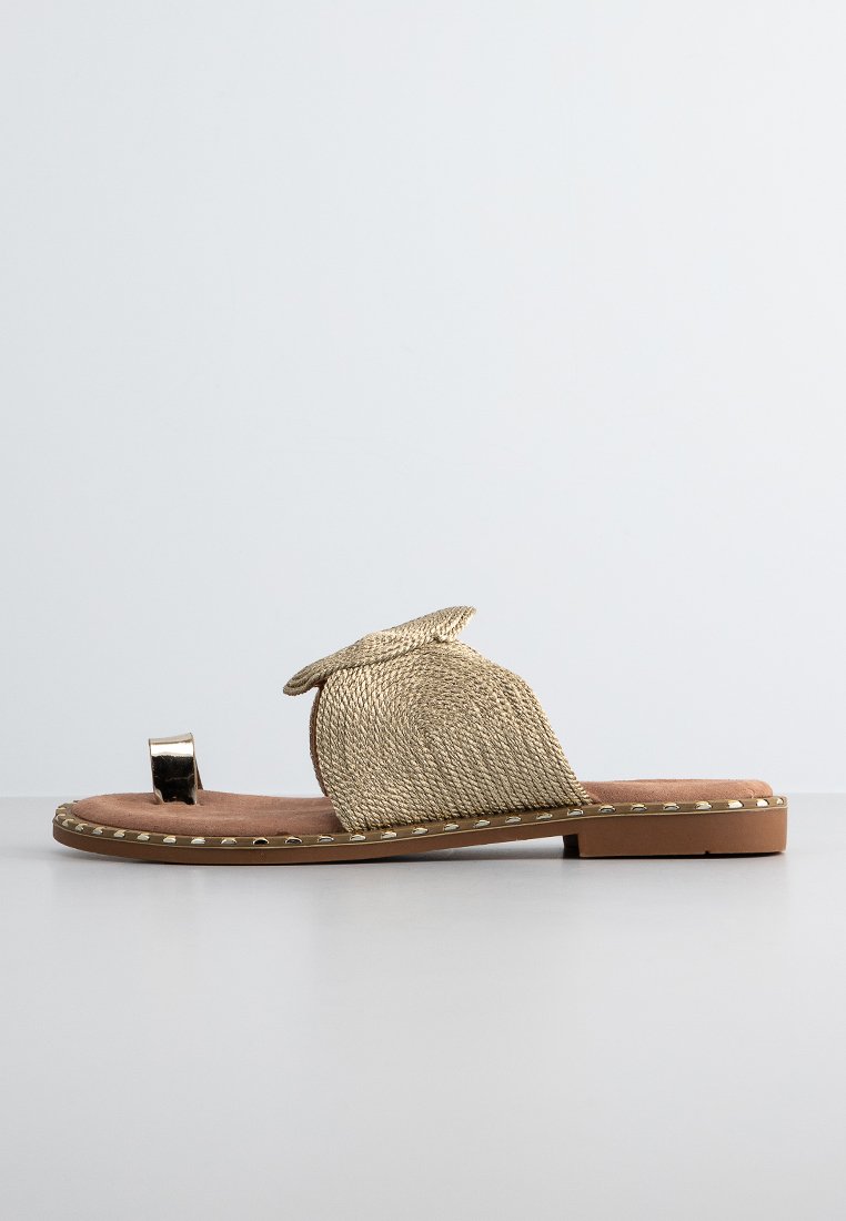 Cassis côte d’azur Teensandalen goudkleurig