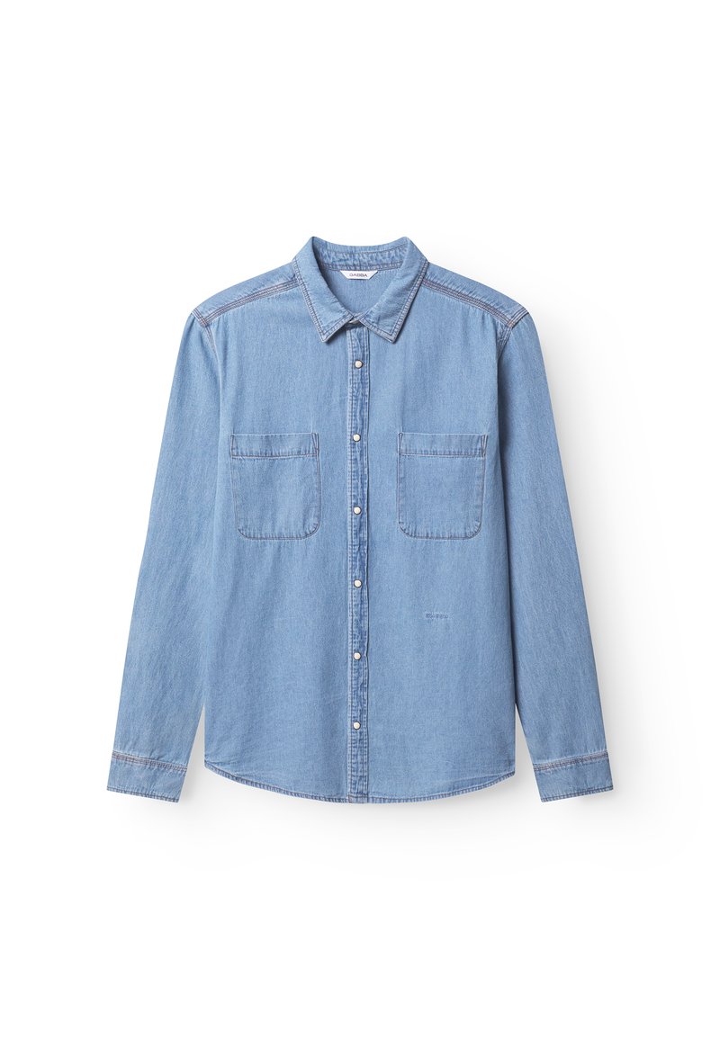Gabba Overhemd lichtblauw denim