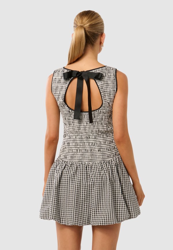 BUBBLE HEM TIE BACK MINI - Cocktail dress / Party dress3