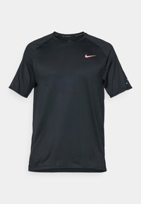 Unselected, black/bright crimson