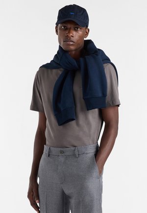 CON LOGO - T-shirt - bas - oliva