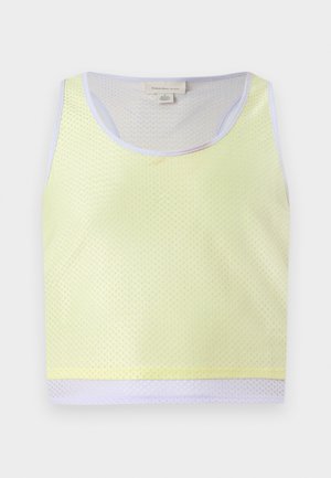 PRIDE TANK UNISEX - Débardeur - pale lime yellow