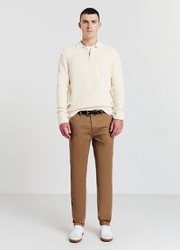 Calliope SLIM FIT - Chino - tabacco