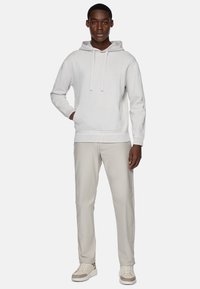 Boggi Milano Mikina s kapucí - light grey