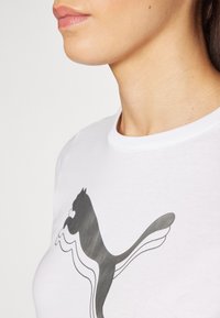 Puma Triko s potiskem - white