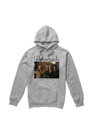 Cotton Soul, GILMORE GIRLS MOVIE NIGHT - Hoodie - mottled light grey
