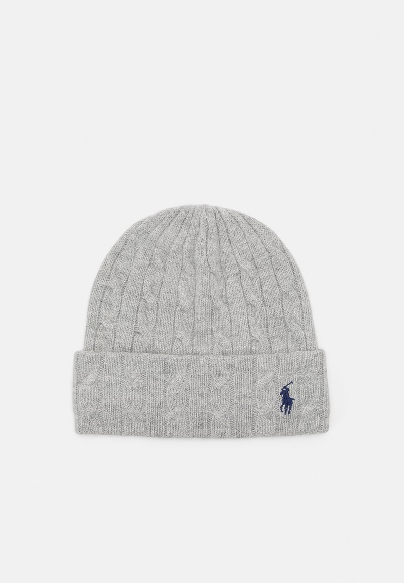 Polo Ralph Lauren CUFF COLD WEATHER Mössa soft grey/ljusgrå