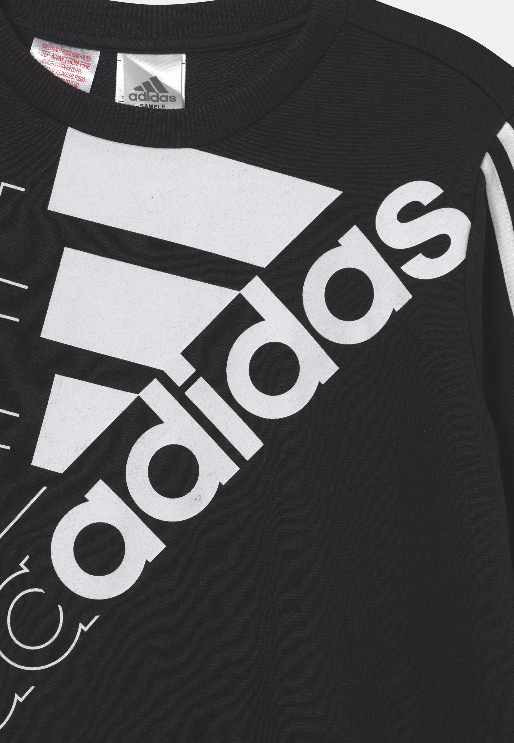 adidas Performance LOGO UNISEX - Sudadera - black/white/negro - Zalando.es