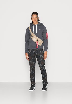 Alpha Industries HOODY UNISEX - Sweatshirt - grey black