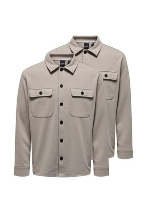2 PACK - Hemd - vintage khaki