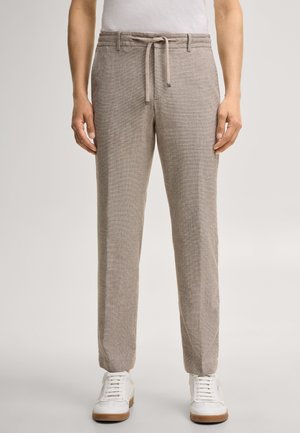 JOOP! JOGGPANTS SAKE - Chino - beige gemustert