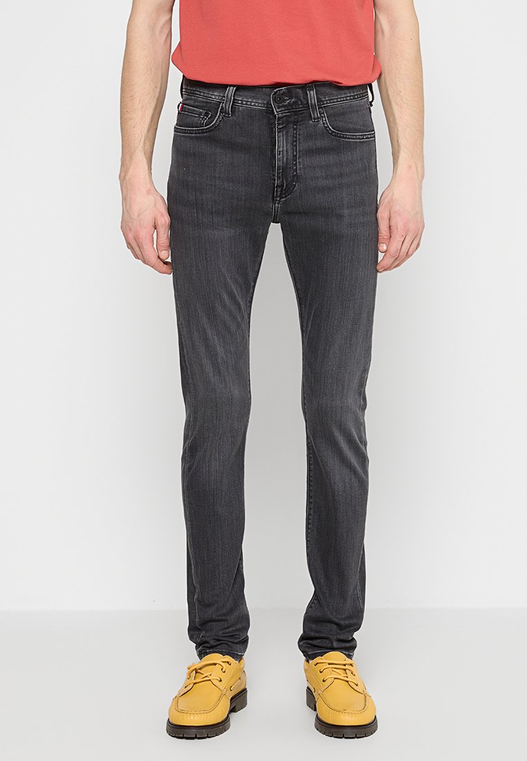 Tommy Hilfiger Slim fit jeans donkergrijs