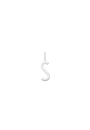 Design Letters ANHÄNGER KLEIN INITIAL SILBER (A-Z) - Anhänger - silver coloured
