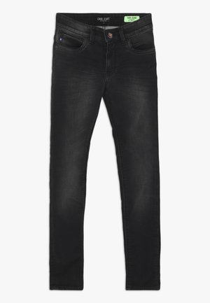 Cars Jeans BURGO - Slim fit jeans - black used