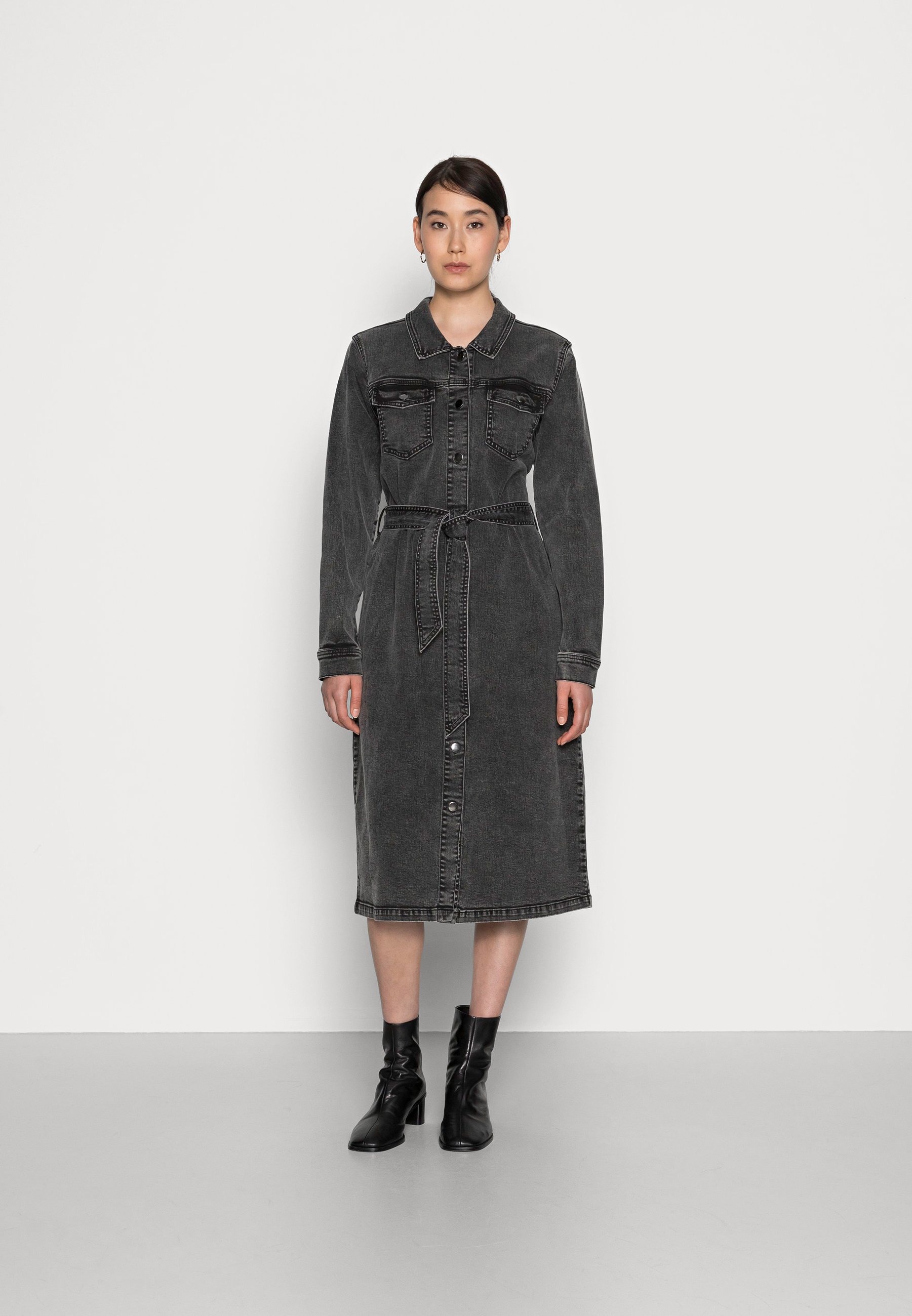 Kaffe LAREL DENIM DRESS - Robe de jour 