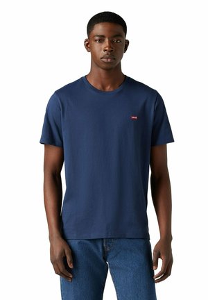 2ER PACK - ORIGINAL HOUSEMARK RUNDHALS  - T-shirt basic - weiß blau