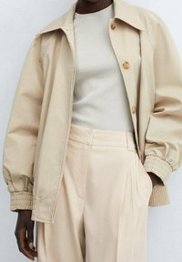 Mango Kalhoty - beige