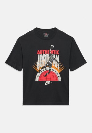 Jordan AUTHENTIC - Potiskana majica - off noir