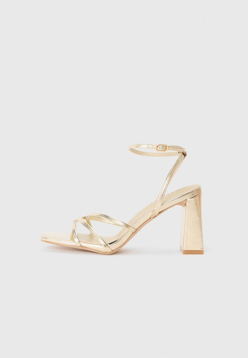 Simmi London MAISIE - High heeled sandals - gold-coloured