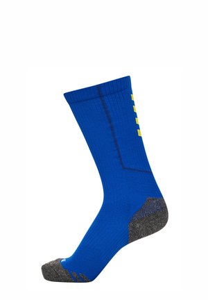 RUNNING - PRO TRAINING HIGH - Sportsocken - true blue/blazing yellow