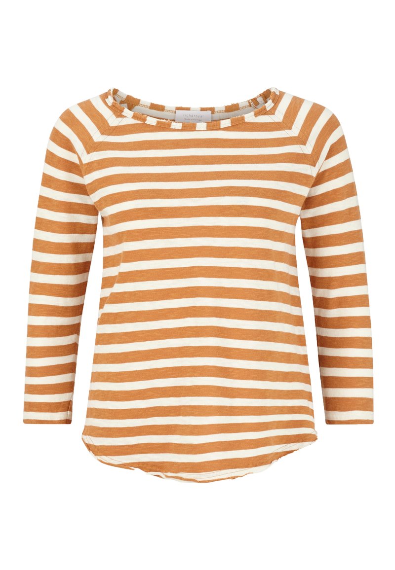 Damen T-Shirts | Rich & Royal Langarmshirt croissant/beige - US55165 Damen T-Shirts | Rich & Royal Langarmshirt croissant/beige - US55165