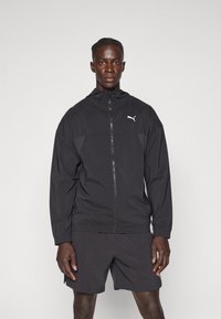 Puma ALWAYS ON FULL ZIP JACKET - Veste coupe-vent - black