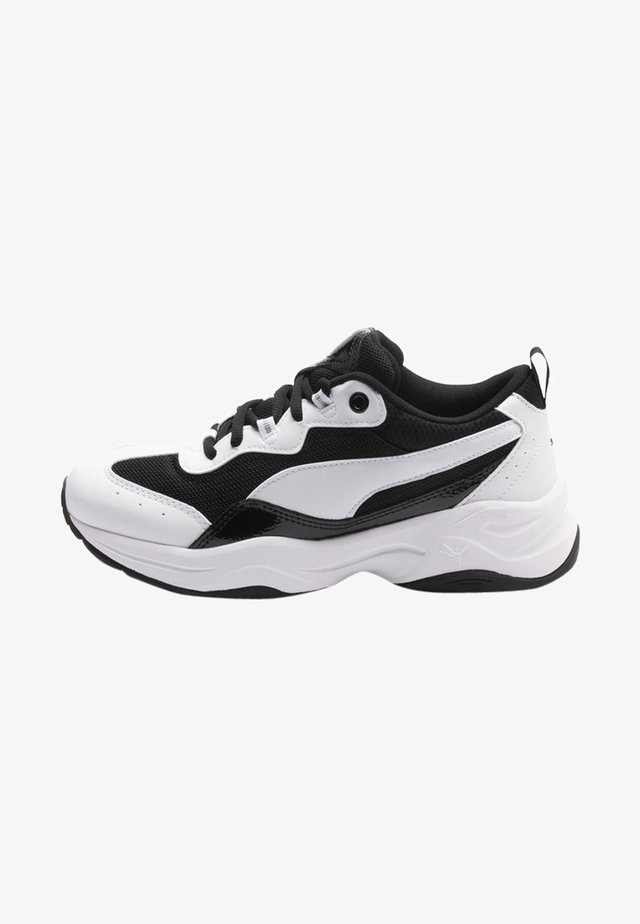 CILIA PATENT - Sneaker low - puma black-puma white-silver