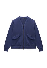 AYNA NAVAL  - Φούτερ με φερμουάρ - dark blue