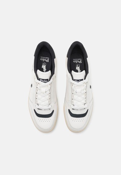 Polo Ralph Lauren LACE UNISEX - Αθλητικά παπούτσια - deckwash white/black