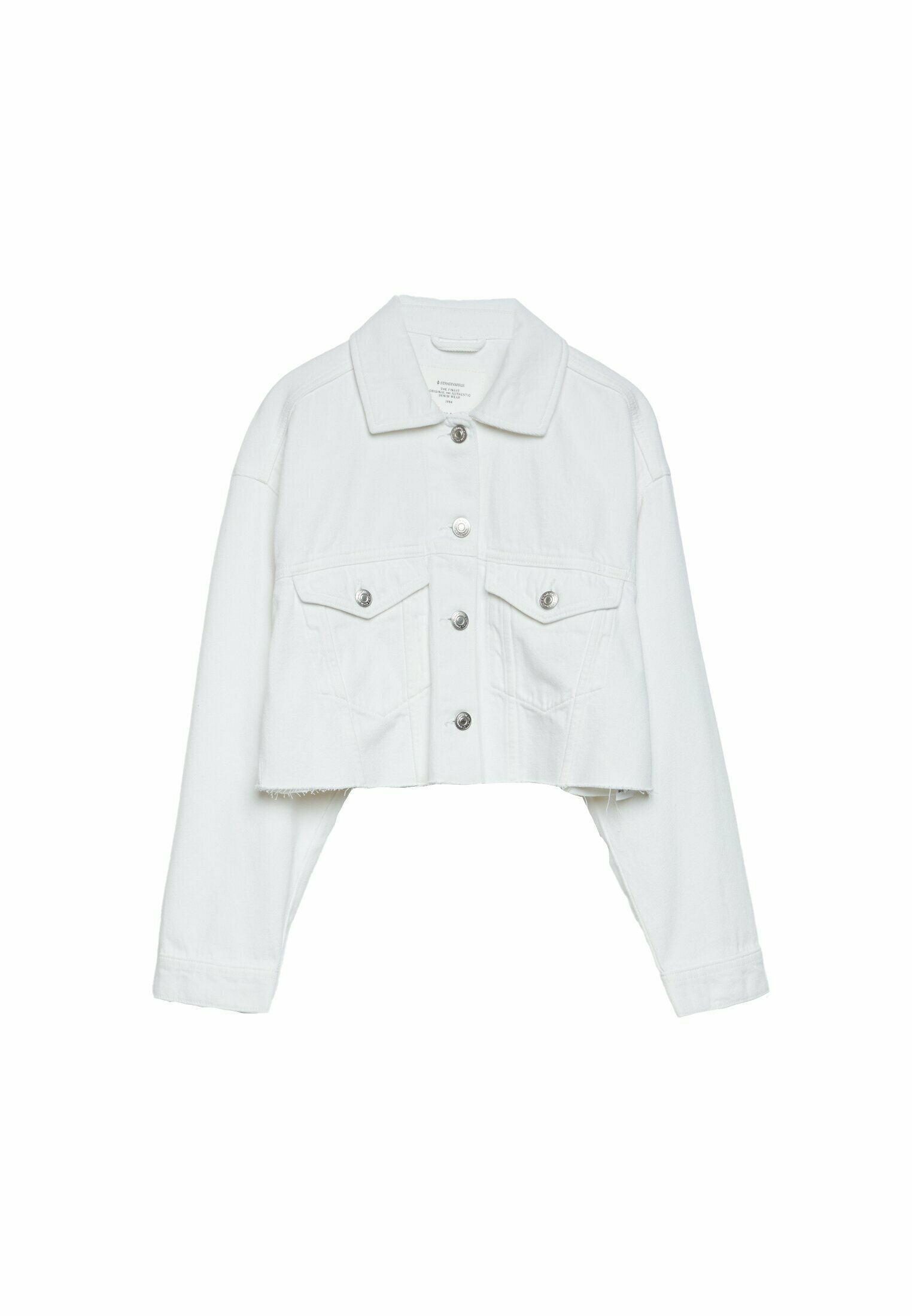 Stradivarius Giacca di jeans - white/bianco - Zalando