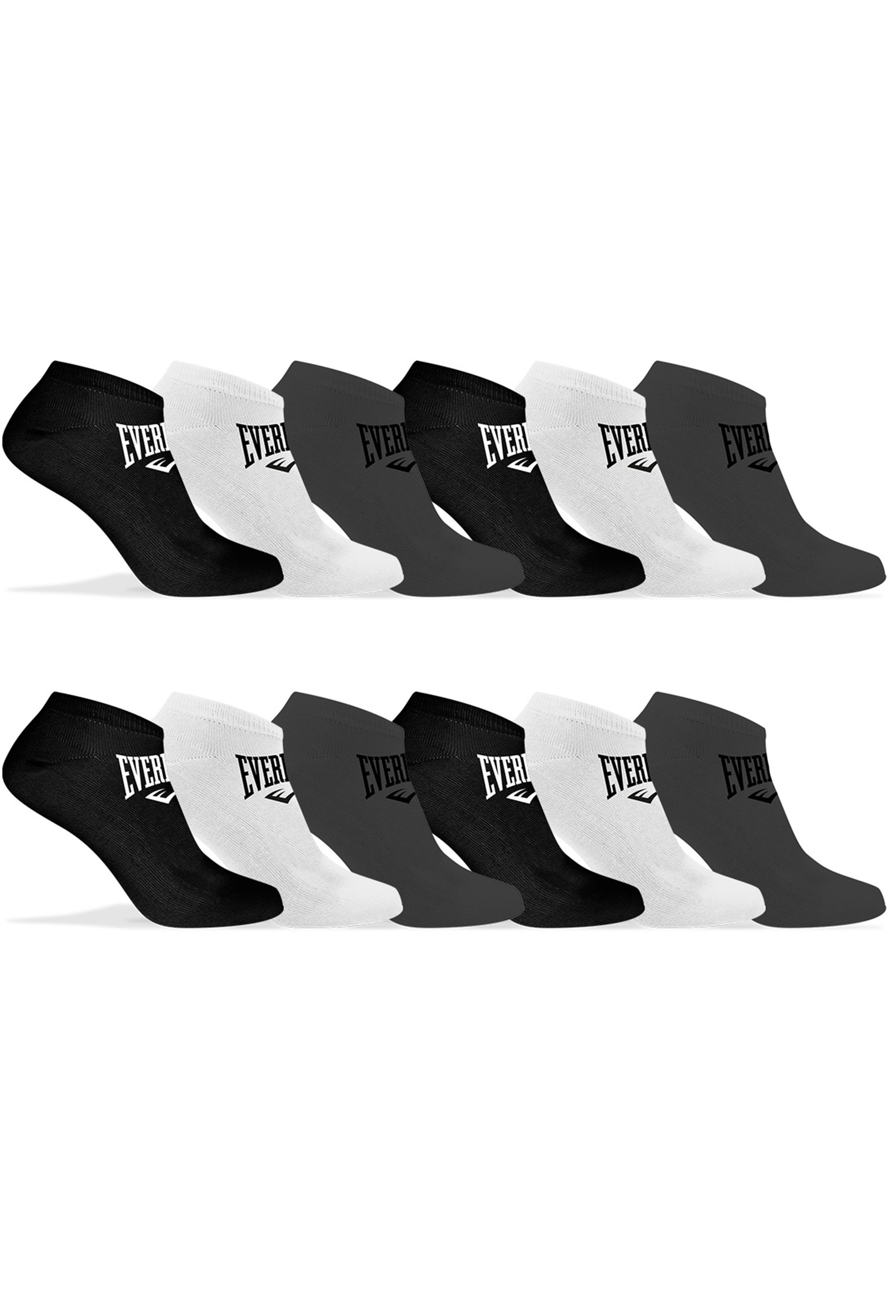 Everlast 12PACK - Sokken - grey/white/black/zwart - Zalando.nl