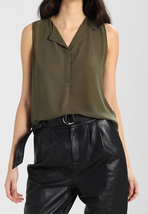 Blouse - khaki