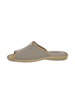 DeValverde ZAPATILLAS DE CASA - Sandalias planas - beige