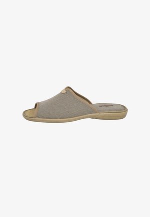 DeValverde, ZAPATILLAS DE CASA - Sandalias planas - beige