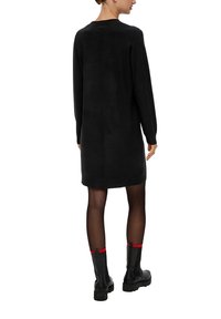 s.Oliver Strickkleid - schwarz