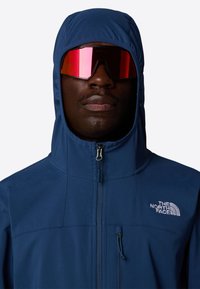 The North Face NIMBLE HOODIE - Softshelljas - shady blue