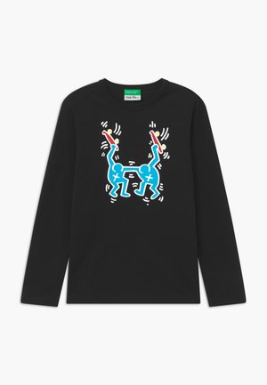 Benetton Funzione Boy Maglietta A Manica Lunga Black Nero Zalando It