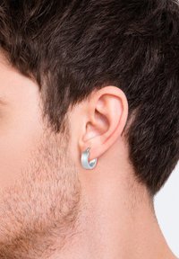 KUZZOI HOOPS MINIMAL - Örhänge - silver-coloured