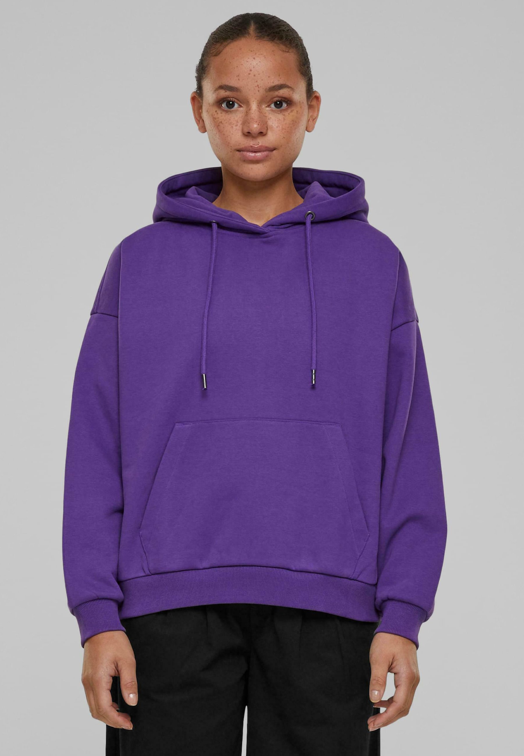 Sweat à Capuche Naketano Femme Taille M Violet - Occasion Très Bon état, Poches, Extensible