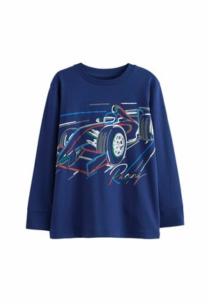 Next GRAPHIC - Ilgarankovis viršutinės dalies drabužis - navy blue racing car