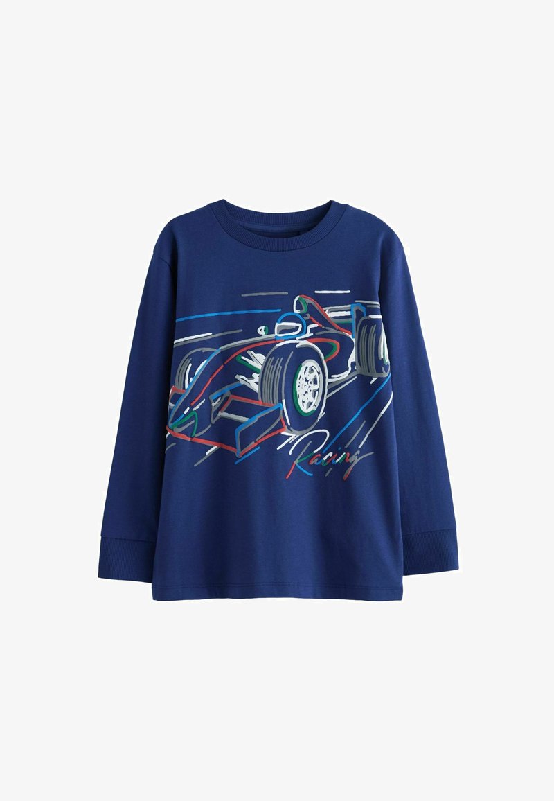 Next GRAPHIC - Ilgarankovis viršutinės dalies drabužis - navy blue racing car