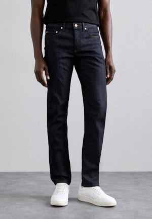 sandro SLIM RAW - Sirgete säärtega teksad - brut denim