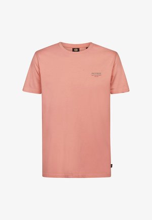 Petrol Industries, PETROL INDUSTRIES T-SHIRT KURZARMSHIRT - Triko s potiskem - rot