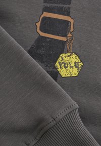 Minymo Sweater - dark gull grey