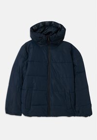 ALMA HOODED PUFFER COAT - Téli dzseki - midnight navy